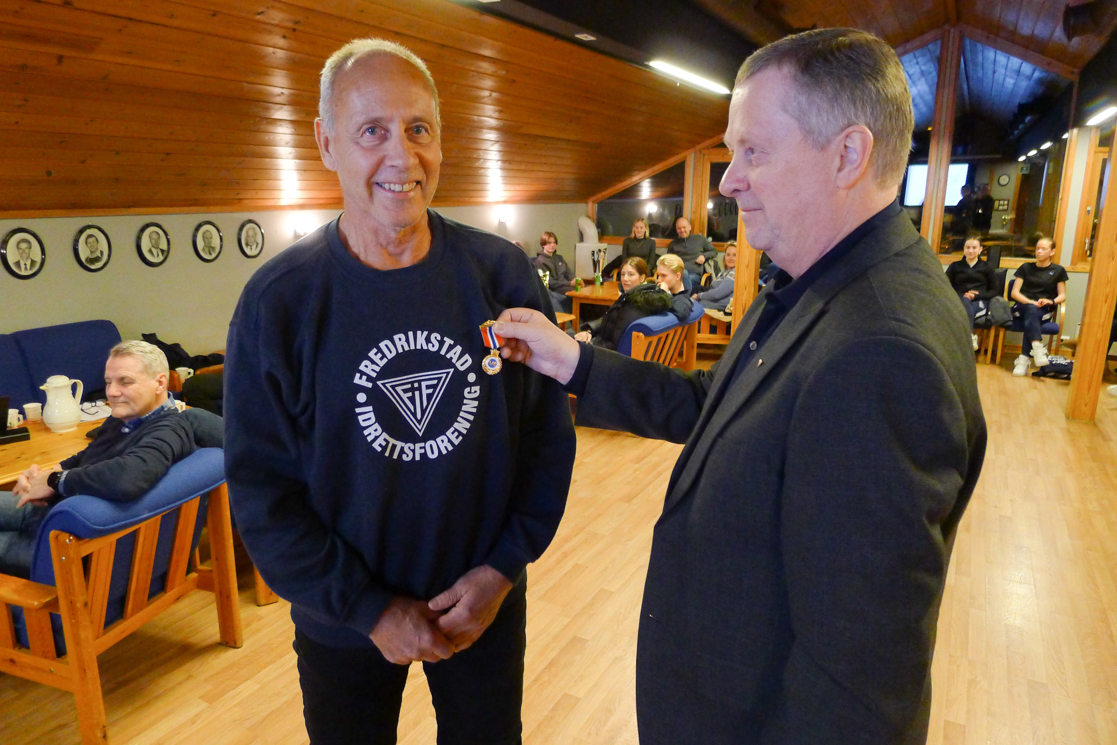 Helge Sandvik - Fredrikstad IFs Fortjenestemedalje